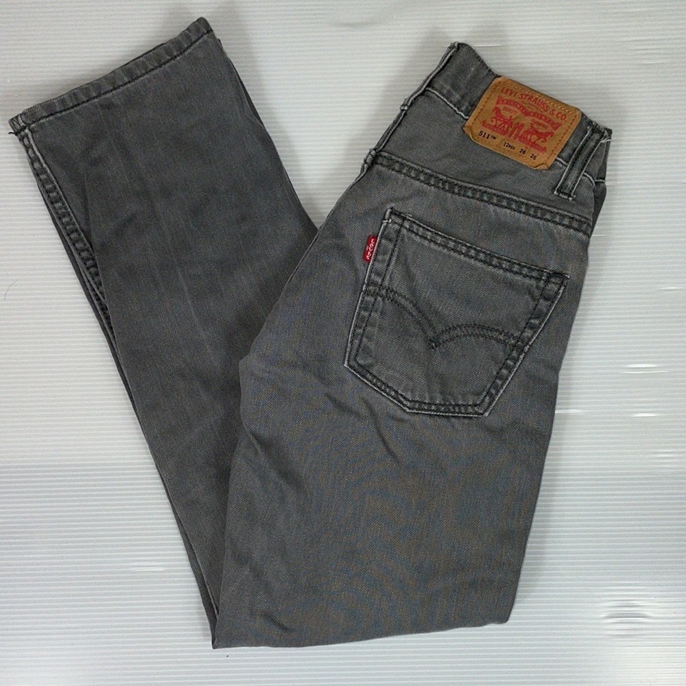 * Levi 511 gray jeans kids